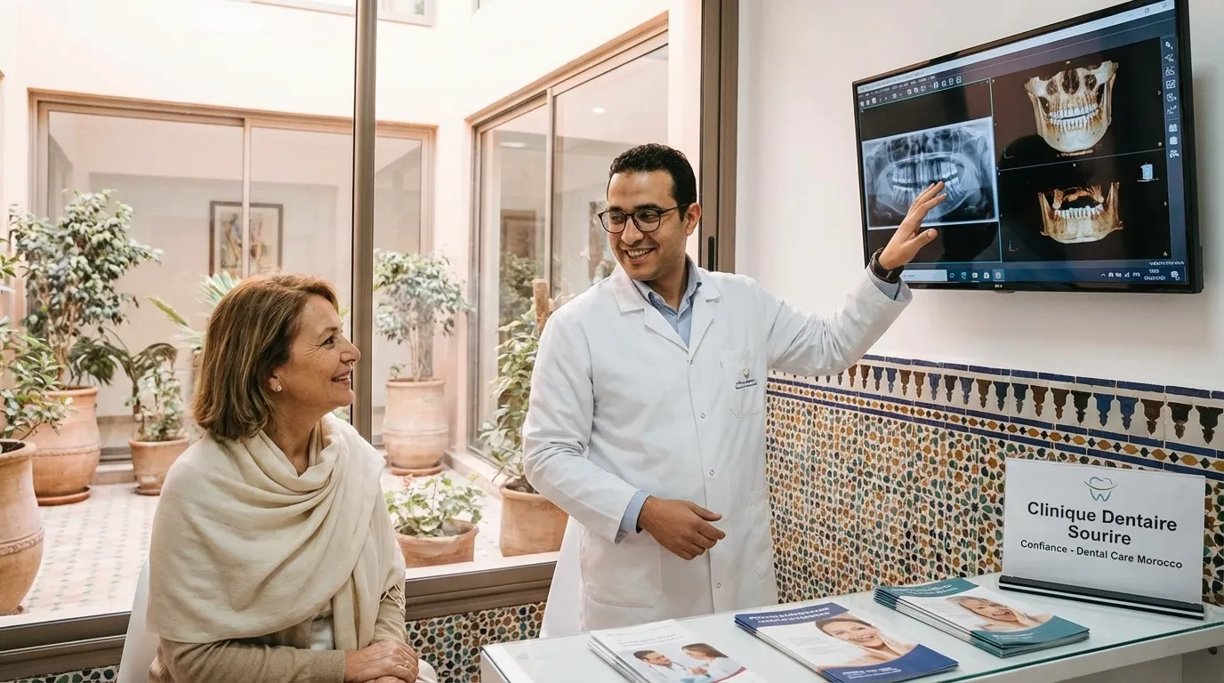 Advanced dental technology in Morocco clinics: 3D imaging, CAD/CAM, and European ISO certifications