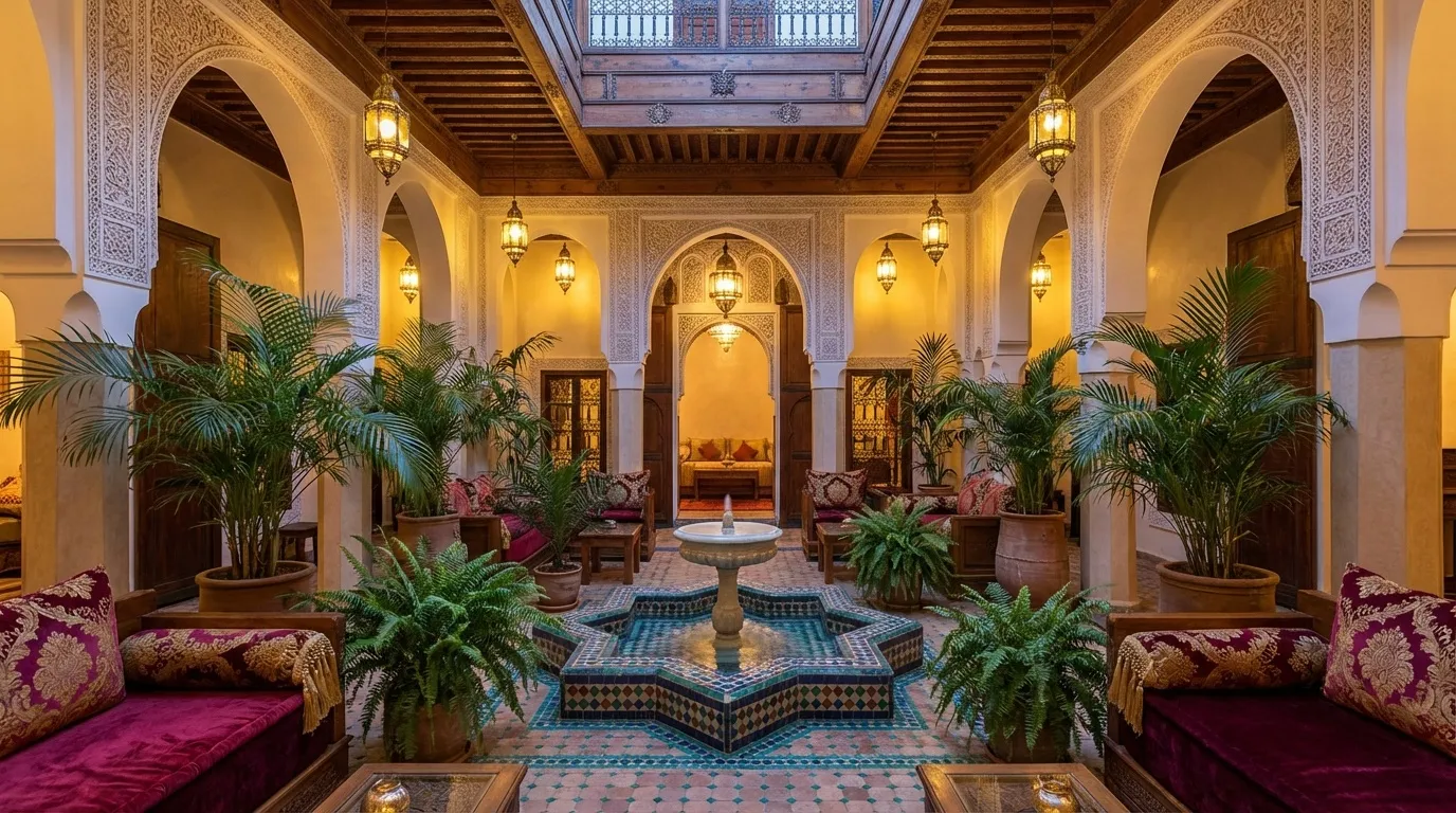 VIP medical tourism concierge welcoming patient at Rabat airport with personalized service